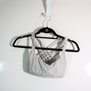 Lululemon Women's Free To Be Bra Wee Are From Space Nimbus Battleship Sports Bra